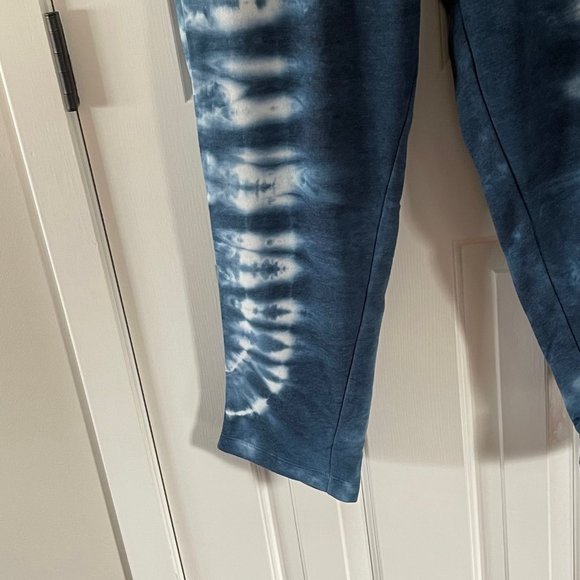 New Livi by Lane Bryant Blue Tie Dye Jogger Sweatpants Size 18/20 - Picture 4 of 11